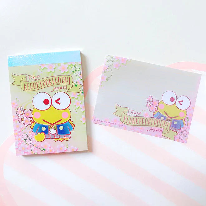 (NEW ARRIVAL) Sanrio Characters Memo Pad – Sakura Hana Series