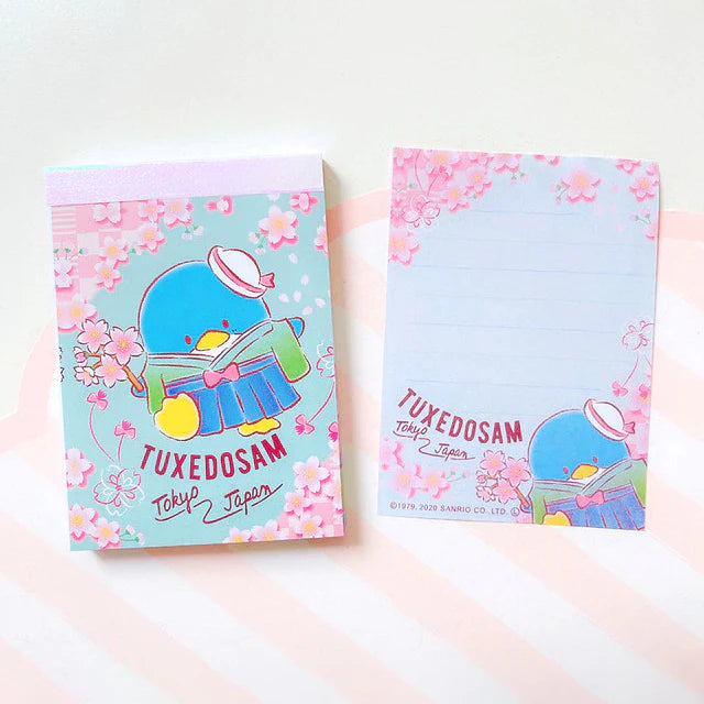 (NEW ARRIVAL) Sanrio Characters Memo Pad – Sakura Hana Series