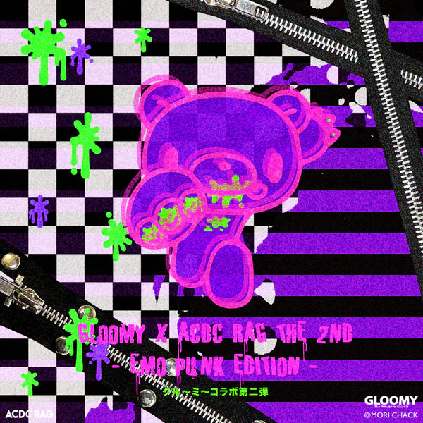 (NEW ARRIVAL) ACDC RAG x Gloomy Bear - Vivid Plus Size Long Sleeve
