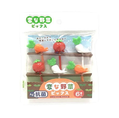 Food Picks Vegetable Bento Accessories 6 Pcs Set