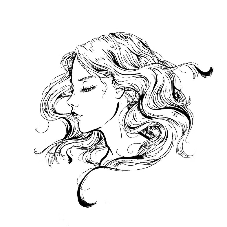 Kuretake ai Liner, stylo pinceau ultra fin, noir, certifié AP, parfait pour les expressions délicates en illustration, lettrage à la main, fabriqué au Japon
