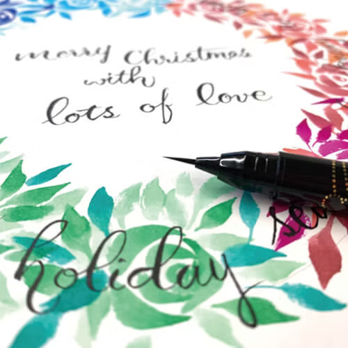 NEW! Kuretake - Ai Liner - Ultra Fine Black Brush Pen