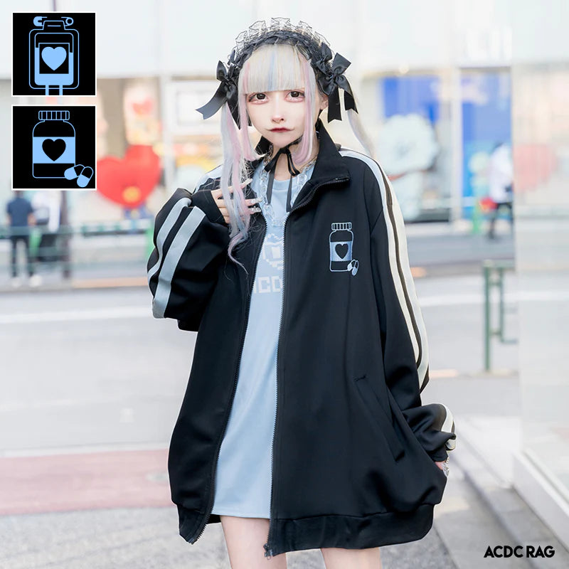 ACDC RAG Jersey Jacket - Transfusion Pack Black & Blue