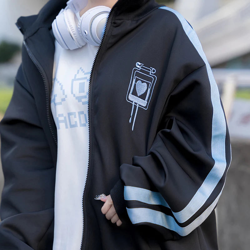 ACDC RAG Jersey Jacket - Transfusion Pack Black & Blue
