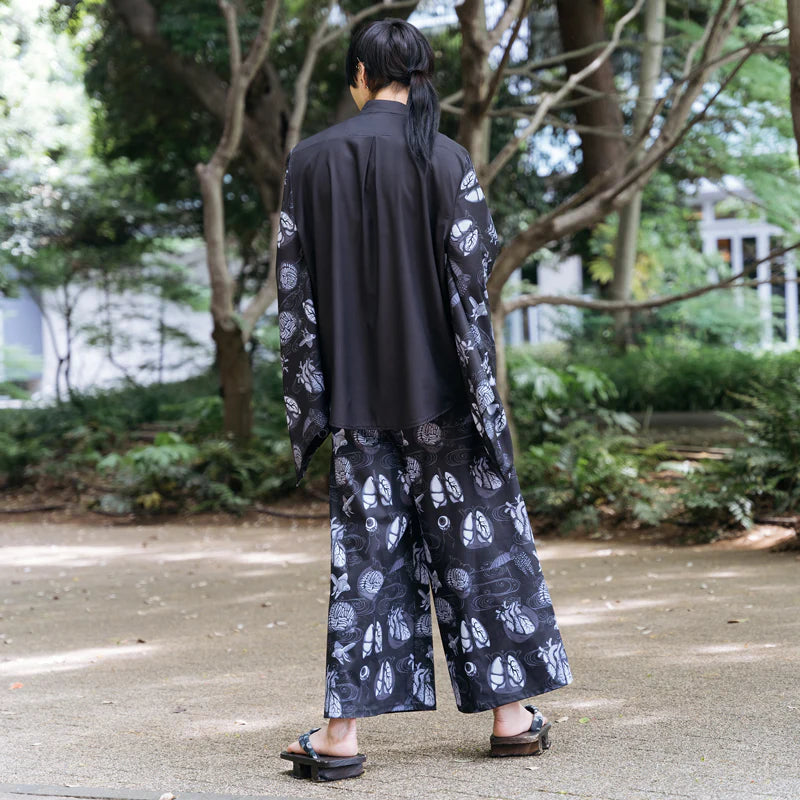 (RESTOCK) ACDC RAG Ochimizu Kimono Shirt – Black/Gray & Black/Purple