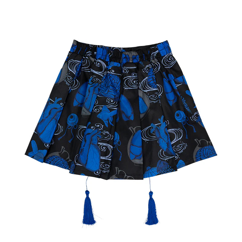 (NEW ARRIVAL) ACDC RAG Wochi Mizu Mini Skirt – Navy