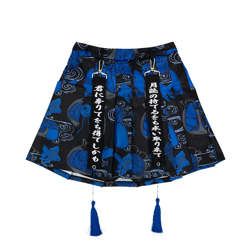 (NEW ARRIVAL) ACDC RAG Wochi Mizu Mini Skirt – Navy