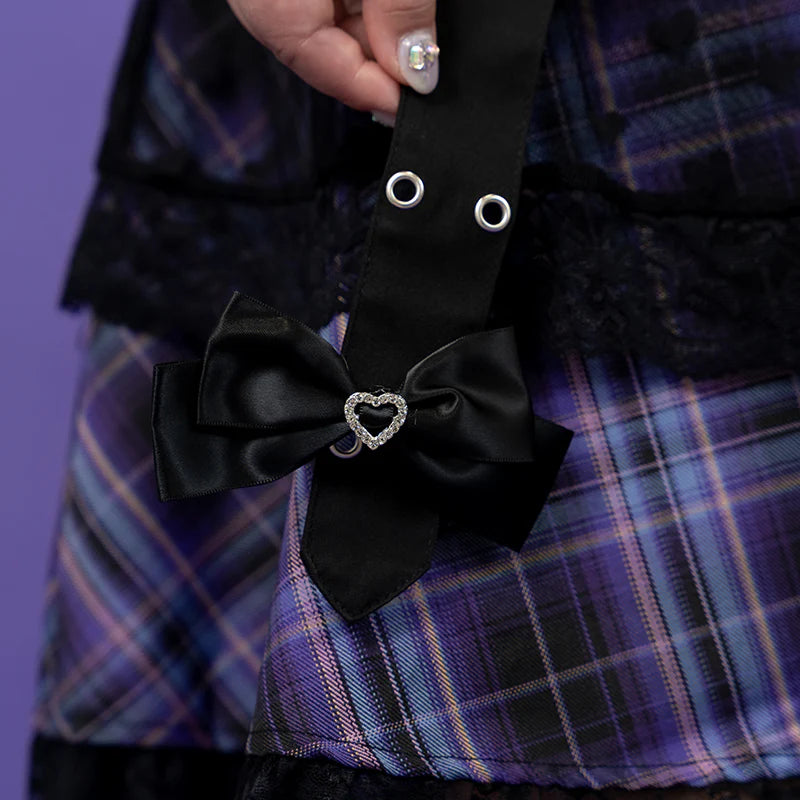 ACDC RAG Love Punk Mini Skirt – Plus Size Purple
