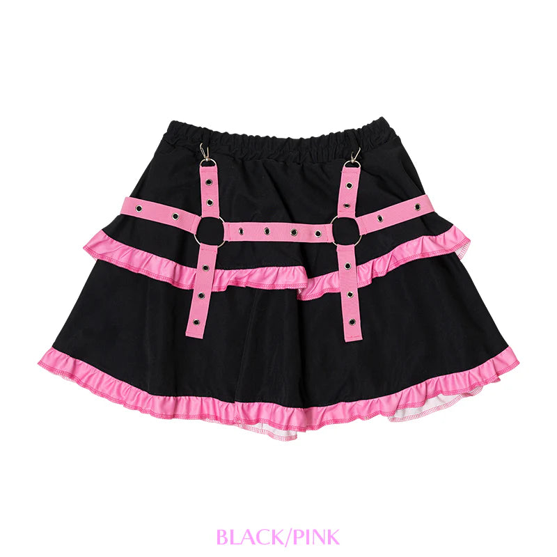 ACDC RAG Punky Bunny Skirt – Black/Pink & Black/White