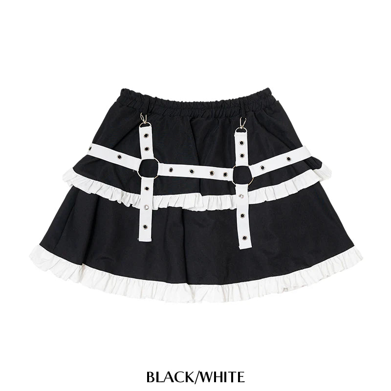 ACDC RAG Punky Bunny Skirt – Black/Pink & Black/White