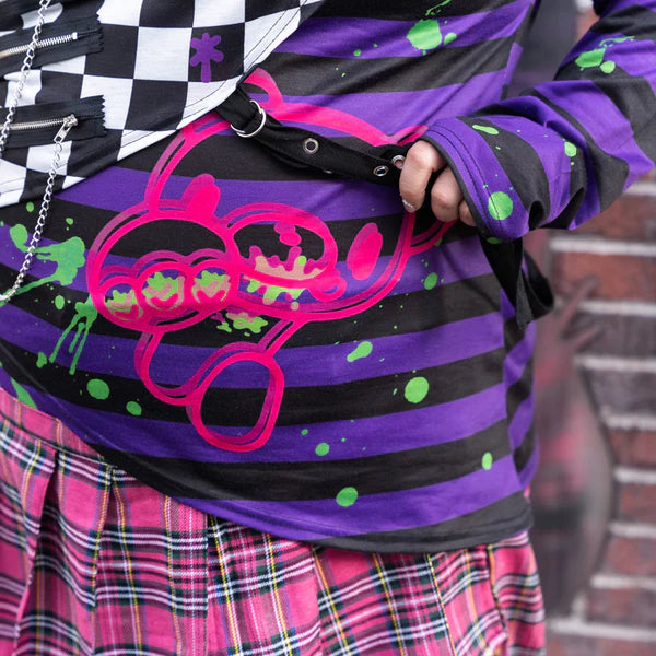 (NEW ARRIVAL) ACDC RAG x Gloomy Bear - Vivid Plus Size Long Sleeve