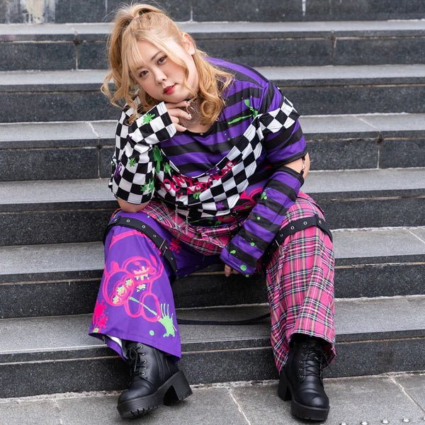 (NEW ARRIVAL) ACDC RAG x Gloomy Bear - Vivid Plus Size Long Sleeve