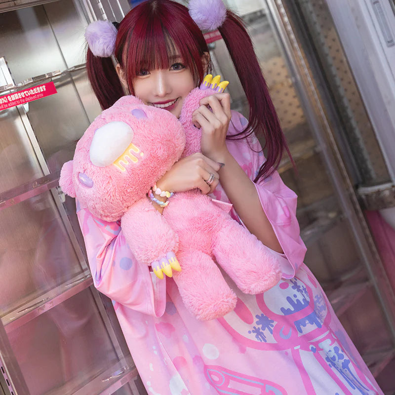 ACDC RAG x Gloomy Bear - Oversized Tee Shirt Pastel Pink