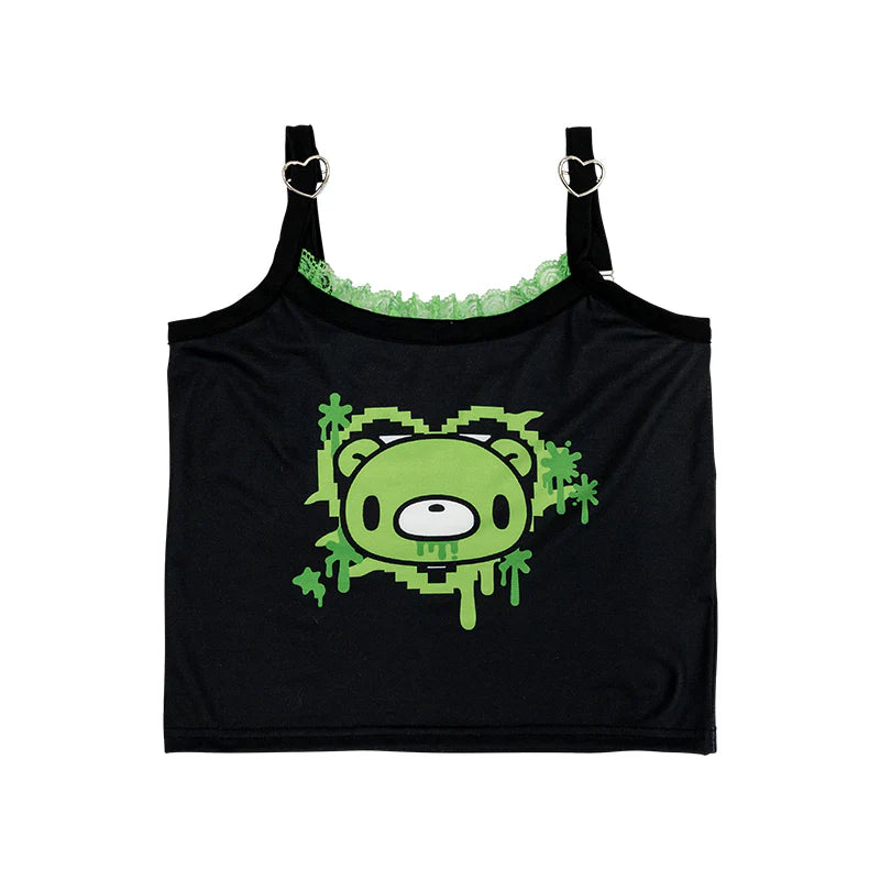 ACDC RAG Gloomy x Sophie Powers Jelly Camisole – Black/Green