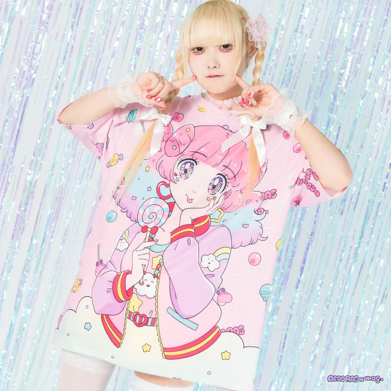 ACDC RAG Fuwachan T-Shirt – Pink