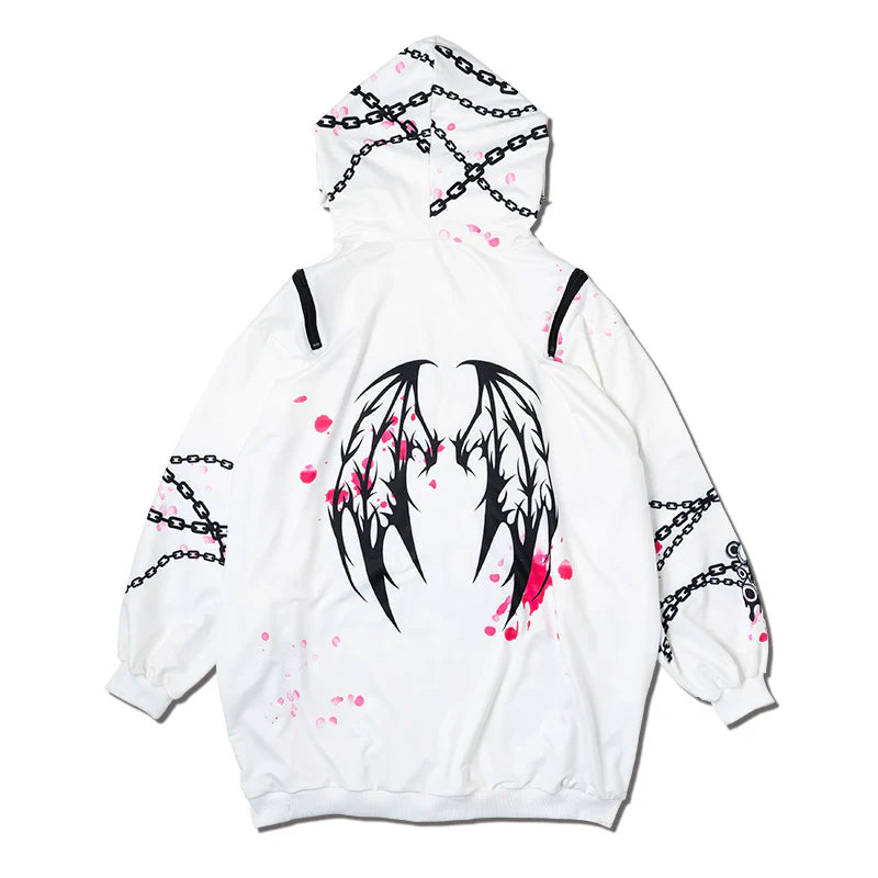ACDC RAG × SUNCITYDOLL - Sweet My Pain Hoodie 달콤한 White