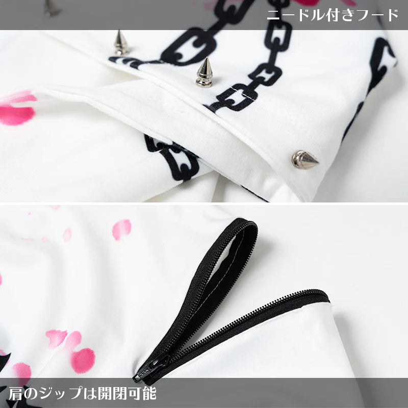 ACDC RAG × SUNCITYDOLL - Sweet My Pain Hoodie 달콤한 White