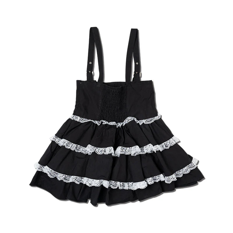 ACDC RAG 3 Jumper Skirt – Black