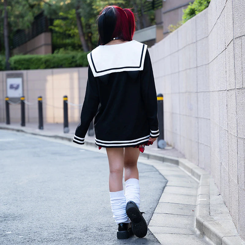 ACDC RAG Sailor Miao Hoodie – Black