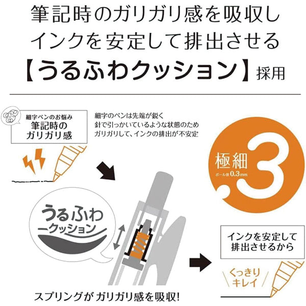 ZEBRA Sarasa Nano 0.3 5-color set