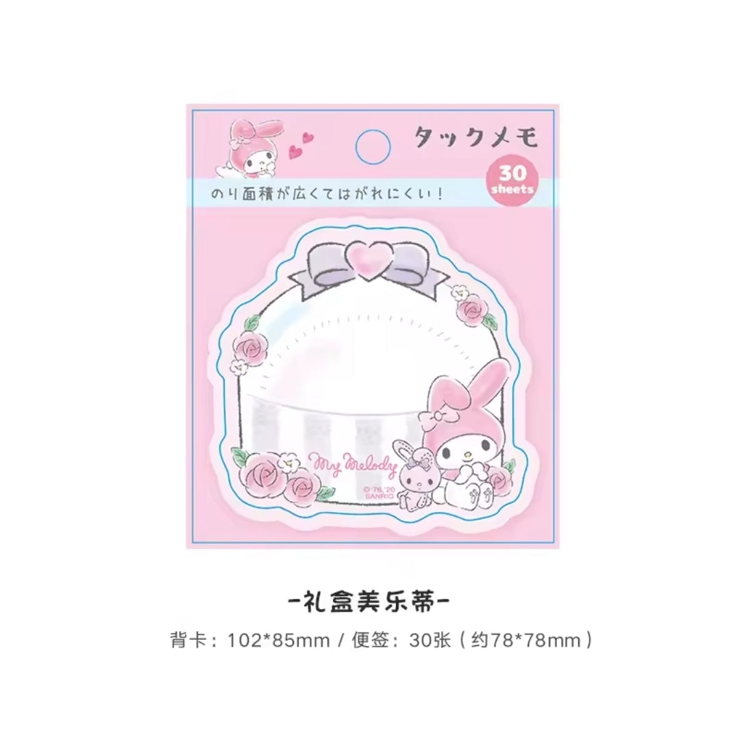 Personnages Sanrio - Notes autocollantes