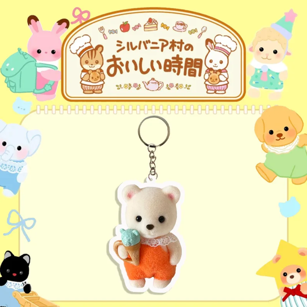 (COMING SOON) Sylvanian Baby Animal Acrylic Keychains – Café Time Collection