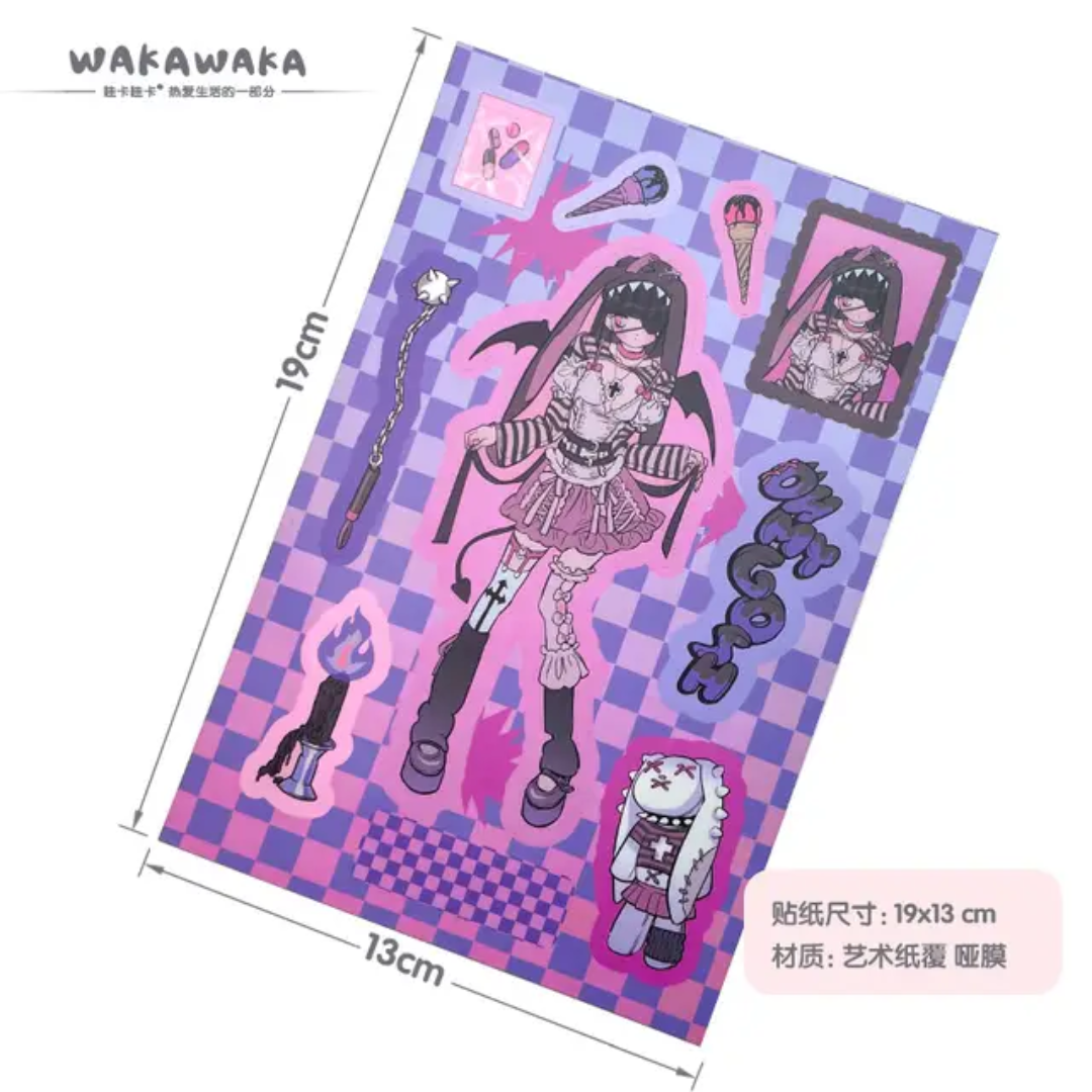 (COMING SOON) Official Domi World Sticker Sheets