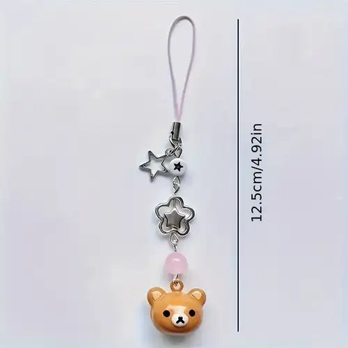 Keychain Starry Bear Phone Charms