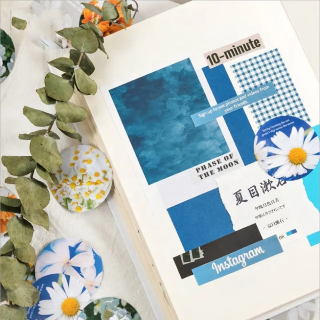 NEW! Sticker Box - Flowers Bloom - 45 Stickers