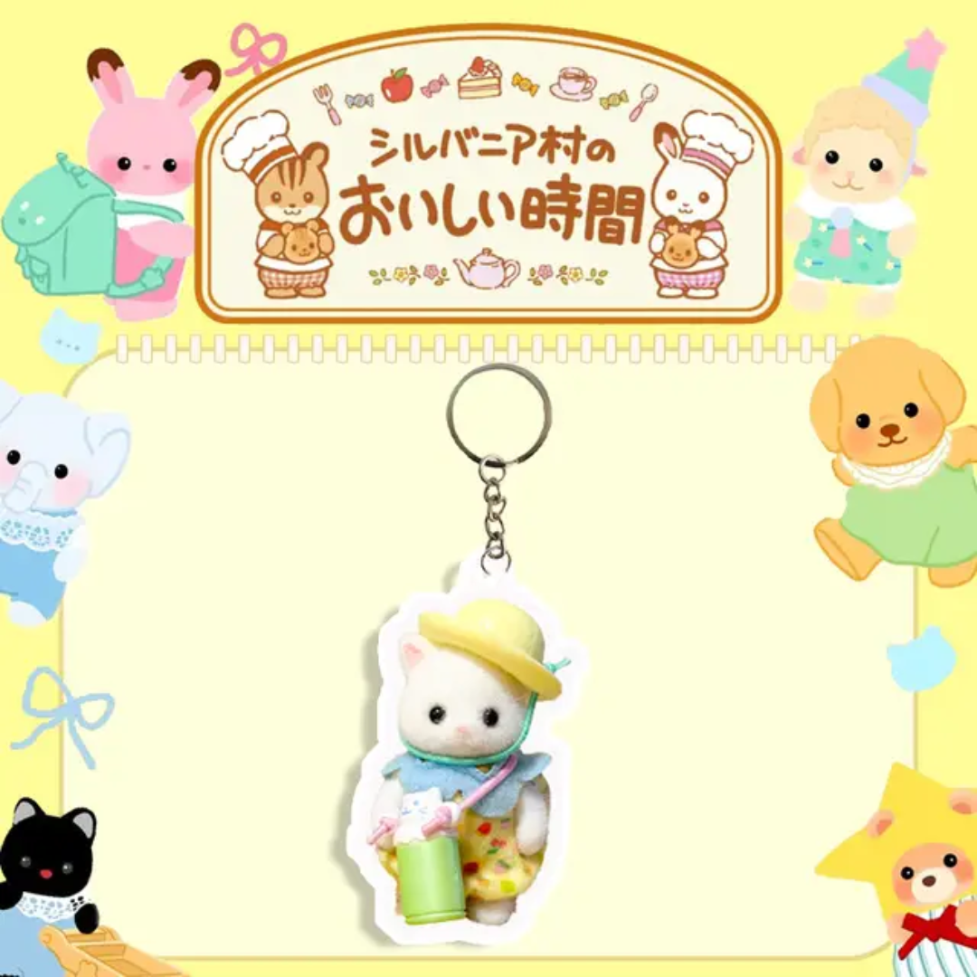 (COMING SOON) Sylvanian Baby Animal Acrylic Keychains – Café Time Collection