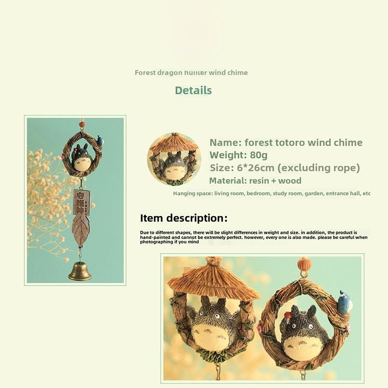 Forest Spirit Wind Chimes Totoro