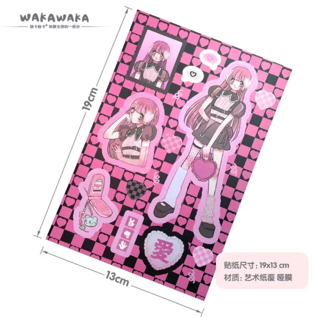 (COMING SOON) Official Domi World Sticker Sheets