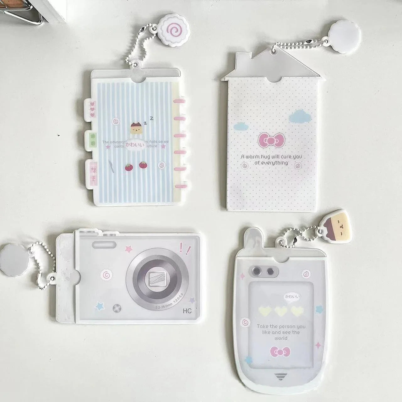 Kawaii Retro Tech Photo Card Holders