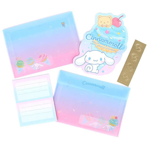 Sanrio Cinnamoroll - Letter Set Ice Cream Party