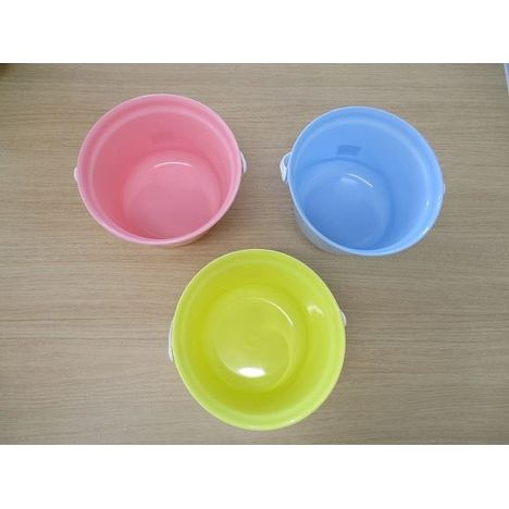 Pastel Plastic Utility Bucket – 2.2L