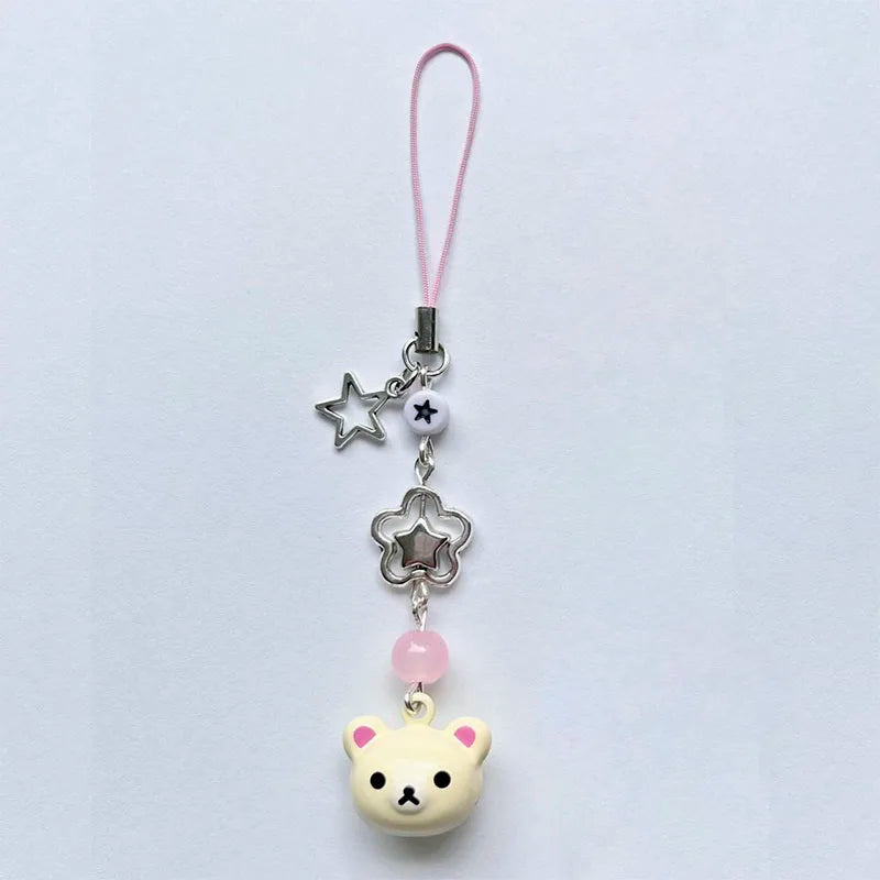 Keychain Starry Bear Phone Charms