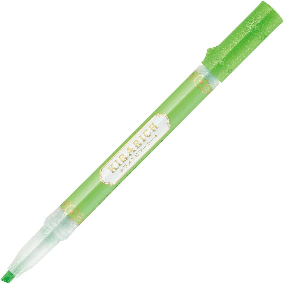 Zebra Kirarich Sparkle Glitter Highlighters Set of 5