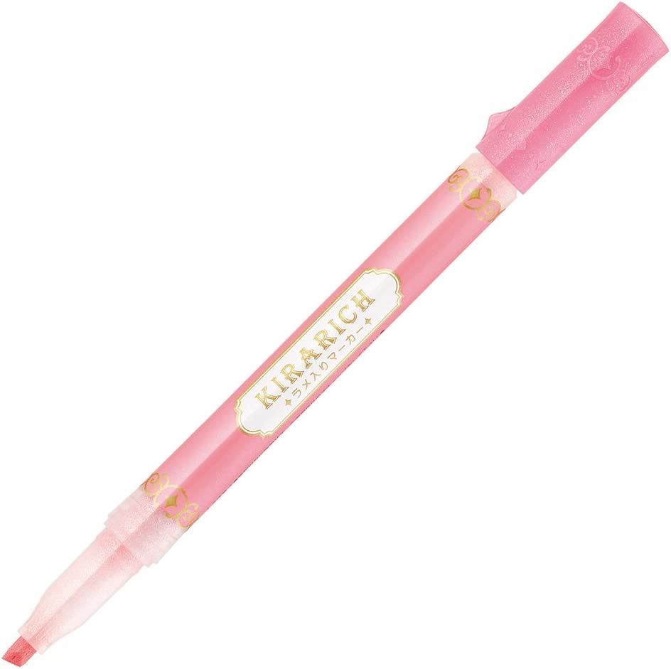 Zebra Kirarich Sparkle Glitter Highlighters Set of 5