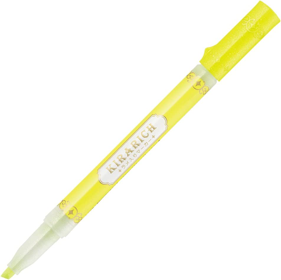 Zebra Kirarich Sparkle Glitter Highlighters Set of 5