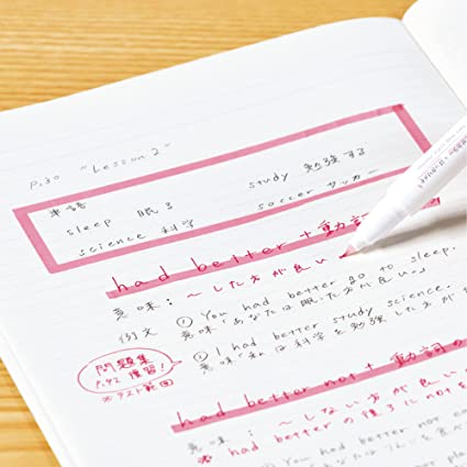 (NEW ARRIVAL) KOKUYO Mark + Two Colors Highlighters - Set of 5