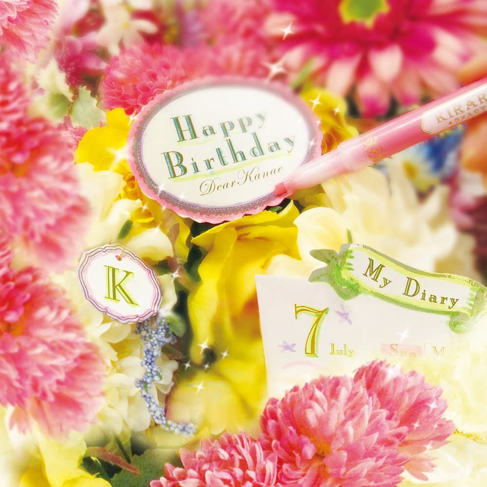 Zebra Kirarich Sparkle Glitter Highlighters Set of 5