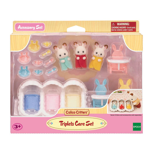 Calico Critters - Triplets Care Set