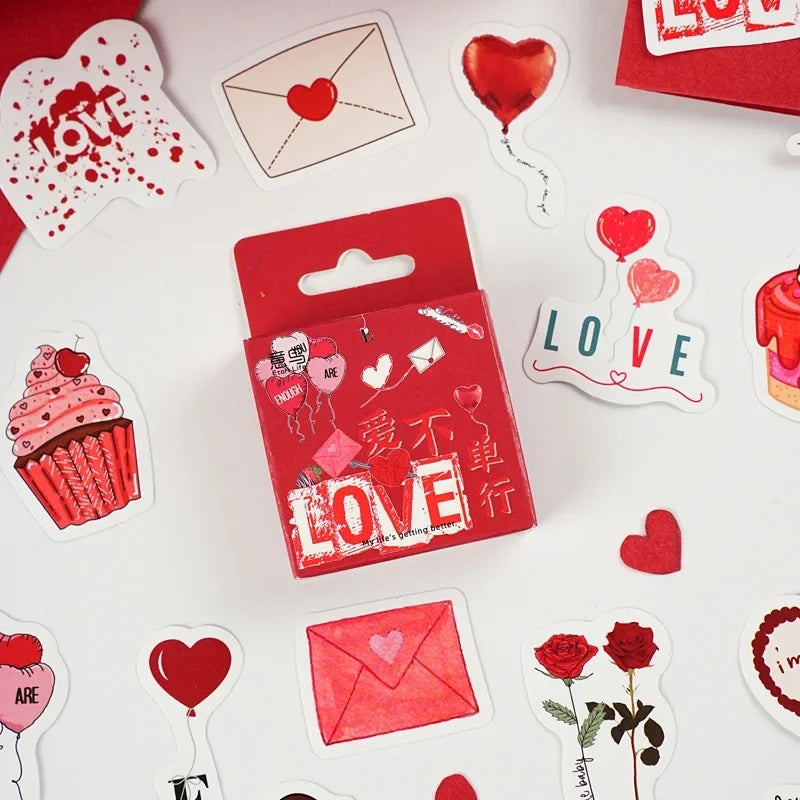 Sticker Box Love Never Walks Alone