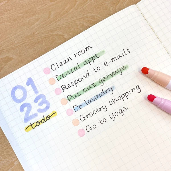 Kuretake ZIG Clean Color Dot – Mild Color 6 Piece Set