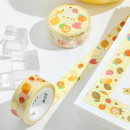 NEW! BGM Washi Tape - Vitamin
