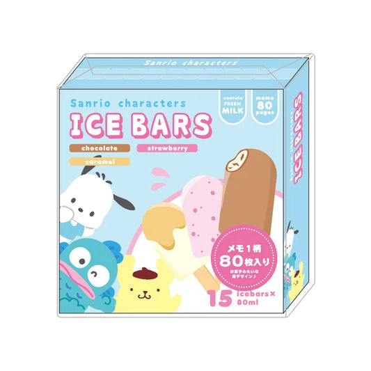 Sanrio Hapibandui - T'S FACTORY Memo Pad Sweets Candy Box Memo Ice Bar