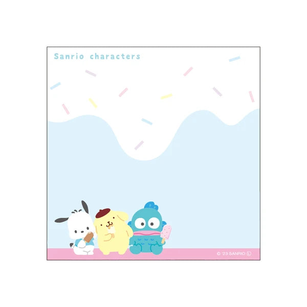 Sanrio Hapibandui - T'S FACTORY Memo Pad Sweets Candy Box Memo Ice Bar