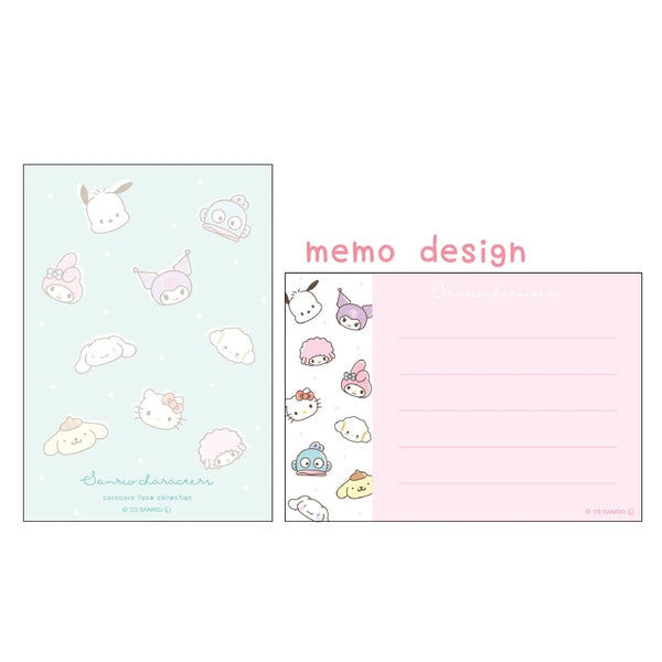 Sanrio Characters - T'S FACTORY Memo Pad collection Face
