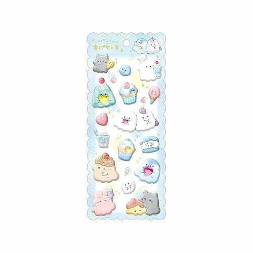 CRUX Mochi Mochi Marshmallow Puffy Sticker -  Sweets 🍬