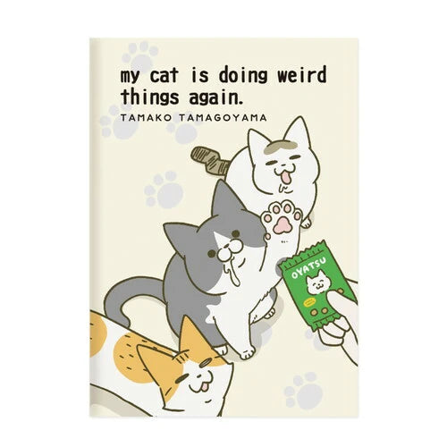 Notebook A5 Notebook My cat is doing WEIRD THINGS again A5